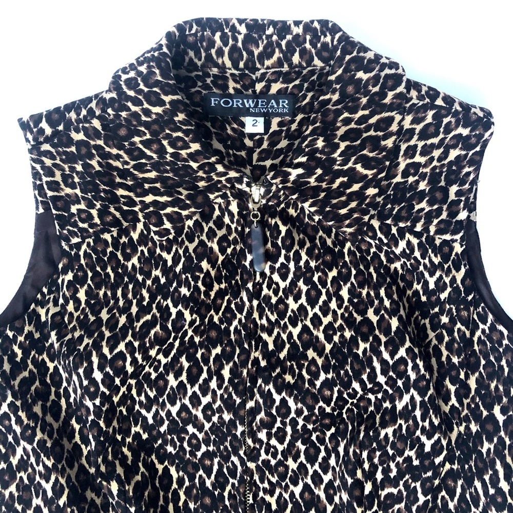 3/$25! Cheetah Print Vest